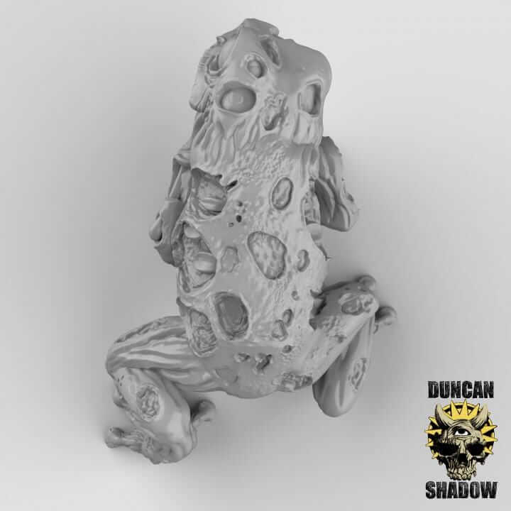 Zombie Frog | Duncan Shadow | PathFinder | Mini | Tabletop Wargaming | Dungeons and Dragons | Resin | Fantasy | RPG