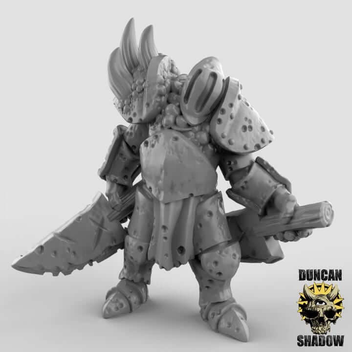 Plague Knights Chaos Warriors Set 1 | Duncan Shadow| PathFinder | Mini | Tabletop Wargaming | Dungeons and Dragons | Resin | Fantasy | RPG