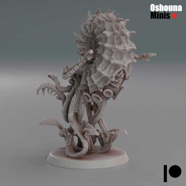 Deep Hive - Psymelter Nautilus - Oshunaminis - Tabletop Wargaming Compatible with GrimDark, OPR and other table top Wargames