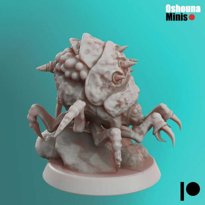 Spike Shooter Bugs 10 - Deep Hive - Oshounaminis - Tabletop wargaming miniature for Grimdark | OPR | Sci-fi | Alien | Bug | Resin 3D Printed