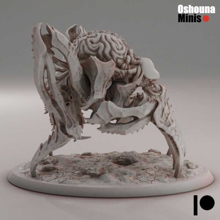 Great Mindeater - Deep Hive - Tabletop wargaming miniature for Grimdark | OPR | Sci-fi | Alien | Bug | Resin 3D Printed Mini | Swarm