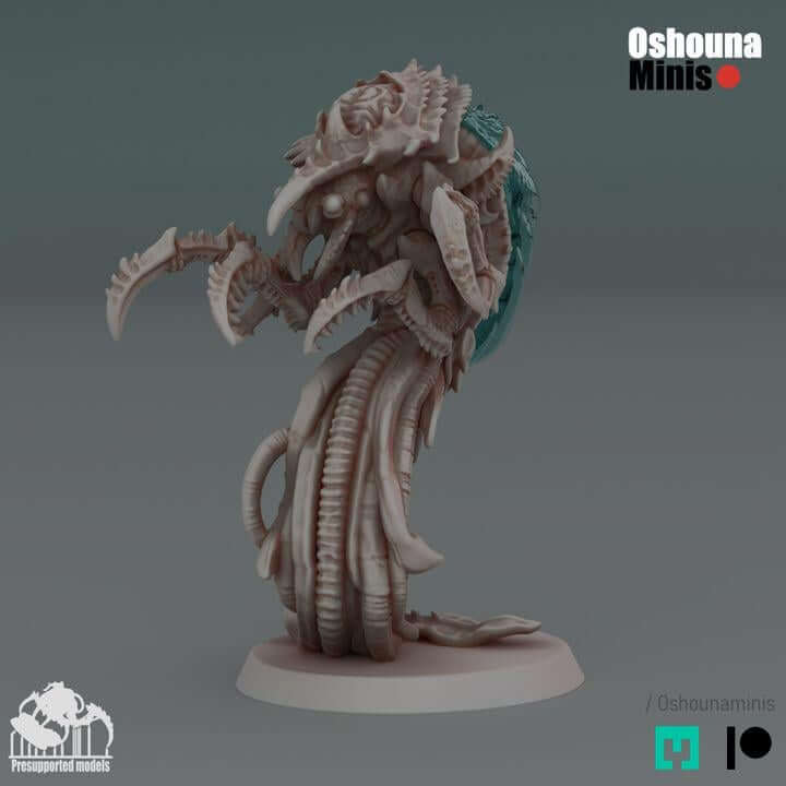 Mindeater JellyFish 2.0 - Deep Hive - Oshunaminis - Tabletop wargaming miniature for Grimdark OPR | Sci-fi | Alien | Bug | Resin 3D Printed