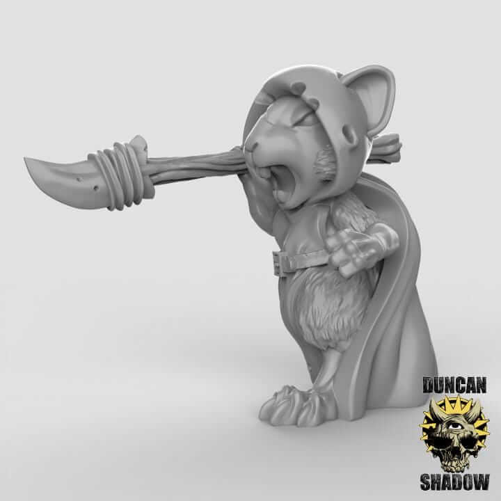 Mousle Rangers with Spears | Duncan Shadow| PathFinder | Mini | Tabletop Wargaming | Dungeons and Dragons | Resin | Fantasy | RPG