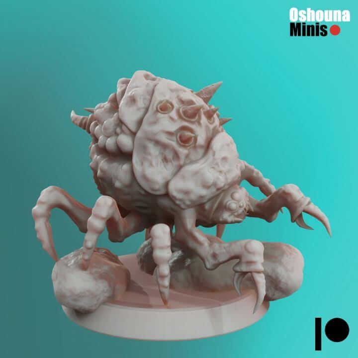 Spike Shooter Bugs 10 - Deep Hive - Oshounaminis - Tabletop wargaming miniature for Grimdark | OPR | Sci-fi | Alien | Bug | Resin 3D Printed