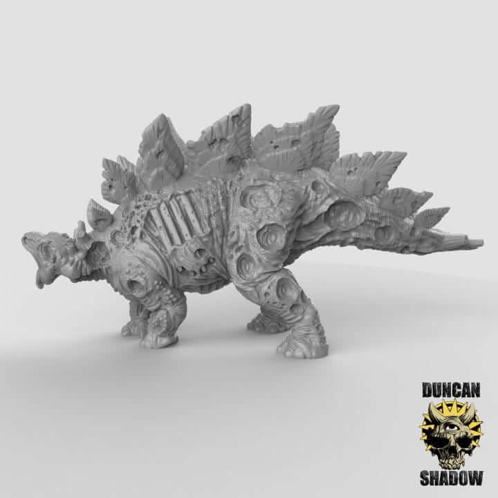 Undead Stegasaurus | Duncan Shadow | PathFinder | Mini | Tabletop Wargaming | Dungeons and Dragons | Resin | Fantasy | RPG