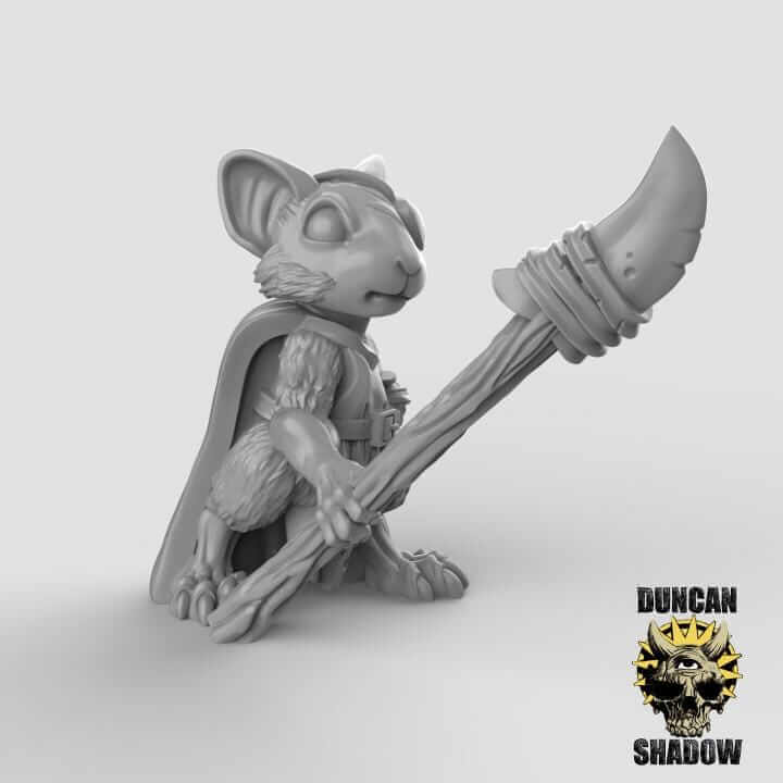 Mousle Rangers with Spears | Duncan Shadow| PathFinder | Mini | Tabletop Wargaming | Dungeons and Dragons | Resin | Fantasy | RPG