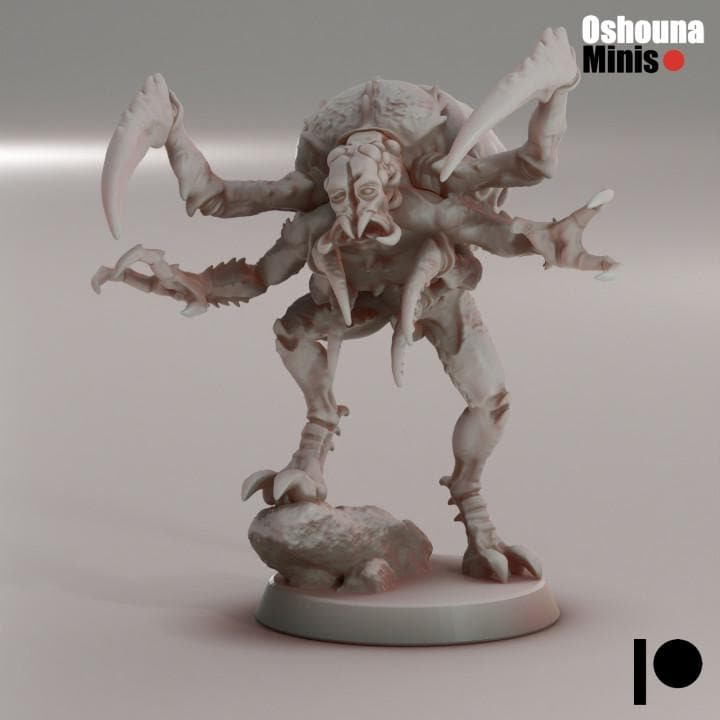 Infected Unit - Deep Hive - Oshunaminis - Tabletop wargaming miniature Grimdark | OPR | Sci-fi | Alien | Bug | Resin 3D Printed Mini | Swarm