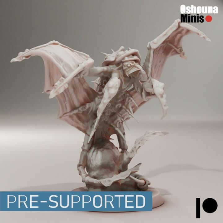 Flying Parasite - Deep Hive - Tabletop wargaming miniature for Grimdark | OPR | Sci-fi | Alien | Bug | Resin 3D Printed Mini | Swarm