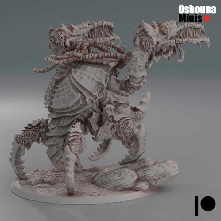 Yeti Crab - Deep Hive - Oshounaminis - Tabletop wargaming miniature for Grimdark OPR | Sci-fi | Alien | Bug | Resin 3D Printed Mini | Swarm