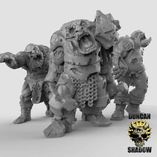 Zombie Orcs | Duncan Shadow | PathFinder | Mini | Tabletop Wargaming | Dungeons and Dragons | Resin | Fantasy | RPG