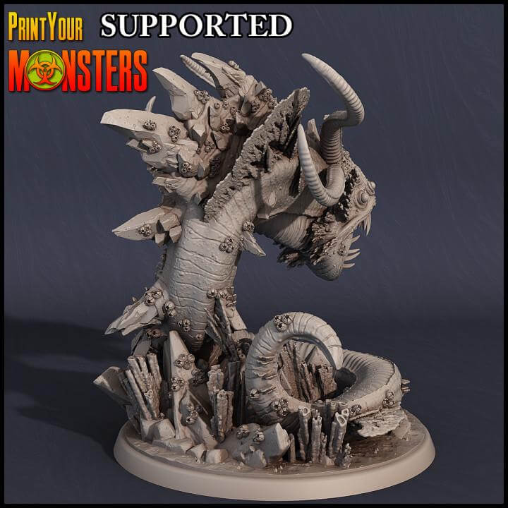 Dire Anglefish Sanctum protector| Fantasy | Print your Monster | PathFinder | Mini | Tabletop Wargaming | Dungeons and Dragons | Mini