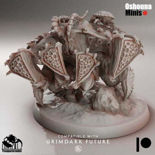 Mother Crab - Deep Hive - Oshounaminis - Tabletop wargaming miniature for Grimdark | OPR | Sci-fi | Alien | Bug | Resin 3D Printed Mini |