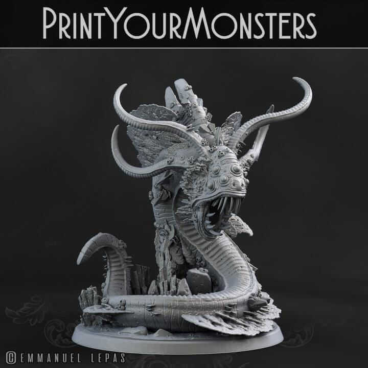 Dire Anglefish Sanctum protector| Fantasy | Print your Monster | PathFinder | Mini | Tabletop Wargaming | Dungeons and Dragons | Mini