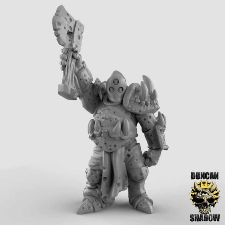 Plague Knights Chaos Warriors Set 1 | Duncan Shadow| PathFinder | Mini | Tabletop Wargaming | Dungeons and Dragons | Resin | Fantasy | RPG