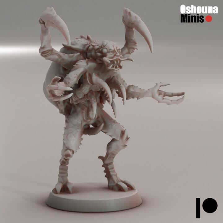 Infected Unit - Deep Hive - Oshunaminis - Tabletop wargaming miniature Grimdark | OPR | Sci-fi | Alien | Bug | Resin 3D Printed Mini | Swarm