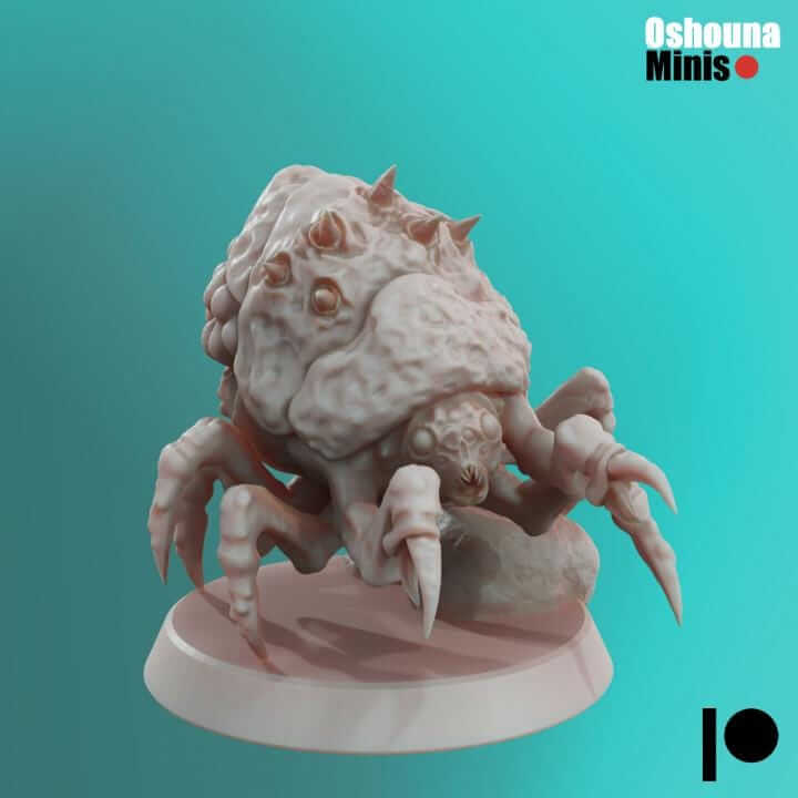 Spike Shooter Bugs 10 - Deep Hive - Oshounaminis - Tabletop wargaming miniature for Grimdark | OPR | Sci-fi | Alien | Bug | Resin 3D Printed