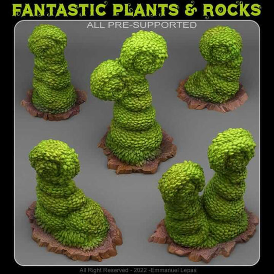 Majestic Hedge | Fantastic Plants and Rocks | PathFinder | Mini | Tabletop Wargaming | Dungeons and Dragons | Resin | Fantasy | RPG