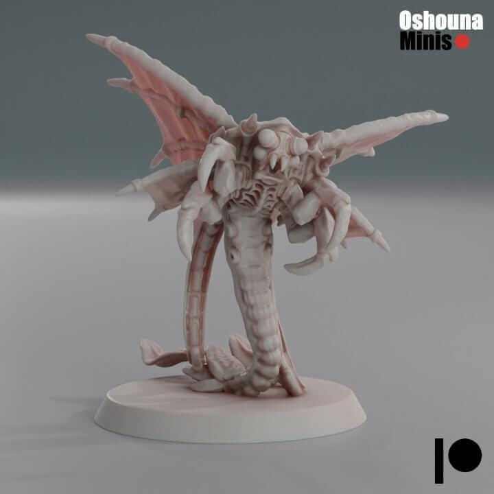 Flying SpikeSpitters x8 - Deep Hive - Tabletop wargaming miniature for Grimdark | OPR | Sci-fi | Alien | Bug | Resin 3D Printed Mini | Swarm