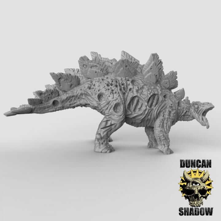 Undead Stegasaurus | Duncan Shadow | PathFinder | Mini | Tabletop Wargaming | Dungeons and Dragons | Resin | Fantasy | RPG