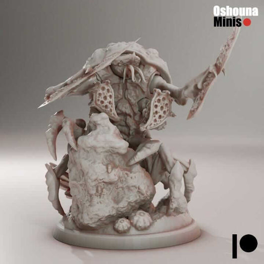 Insect Lord 1.0 with 5 variations - Deep Hive - Oshounaminis - Tabletop wargaming miniature Grimdark | OPR | Sci-fi | Alien | Bug | Mini