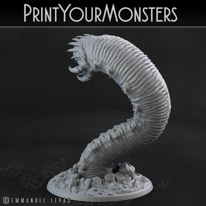 Purple Worm x3 | Fantasy | Print your Monster