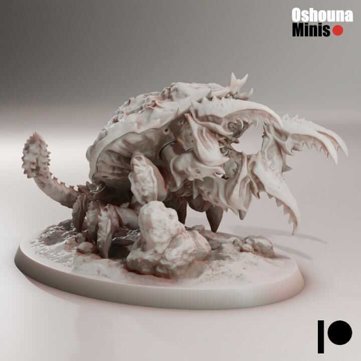 Slasher Crab - Deep Hive - Oshounaminis - Tabletop wargaming miniature for Grimdark | OPR | Sci-fi | Alien | Bug | Resin 3D Printed Mini