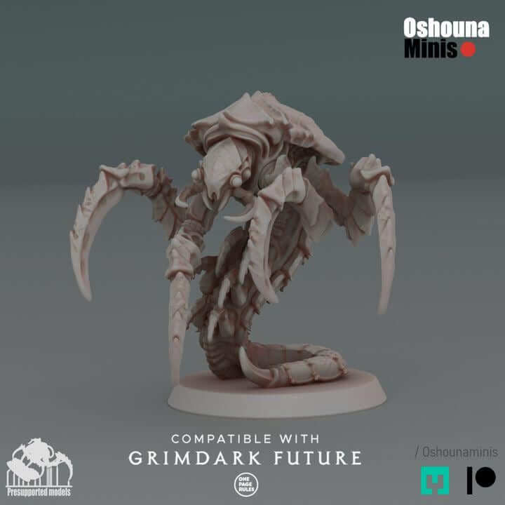 Ravenous Shrimps x3 - Deep Hive - Oshounaminis - Tabletop wargaming miniature for Grimdark | OPR | Sci-fi | Alien | Bug | Resin 3D Printed