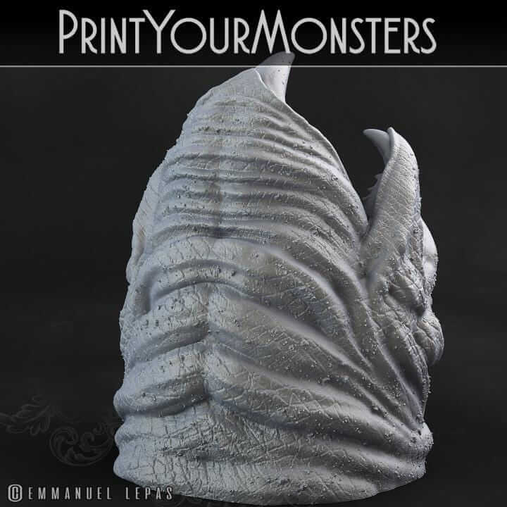 Dune Maw | Fantasy | Print your Monster | PathFinder | Mini | Tabletop Wargaming | Dungeons and Dragons | Resin | Fantasy | RPG |