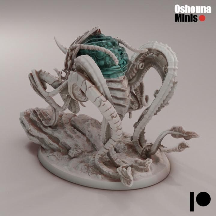 Great Poisoner - Deep Hive - Tabletop wargaming miniature for Grimdark | OPR | Sci-fi | Alien | Bug | Resin 3D Printed Mini | Swarm