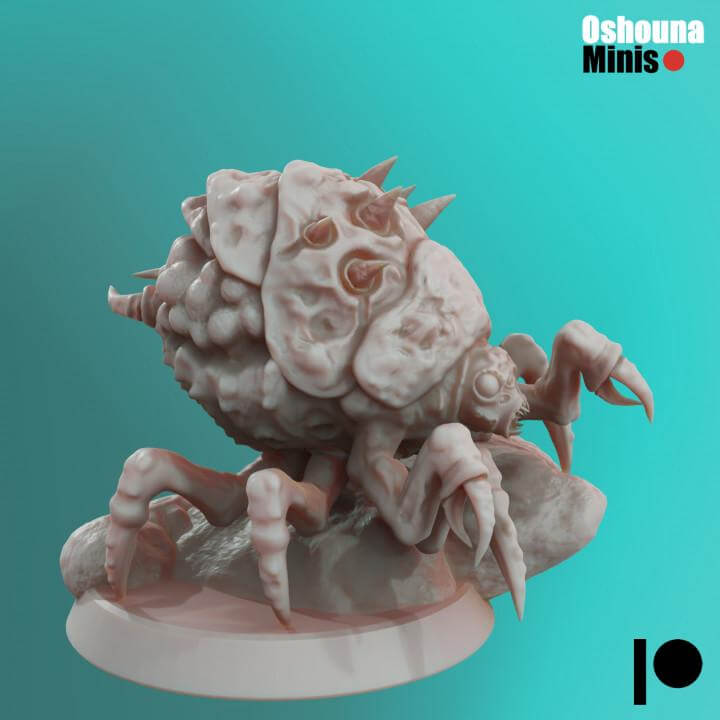 Spike Shooter Bugs 10 - Deep Hive - Oshounaminis - Tabletop wargaming miniature for Grimdark | OPR | Sci-fi | Alien | Bug | Resin 3D Printed