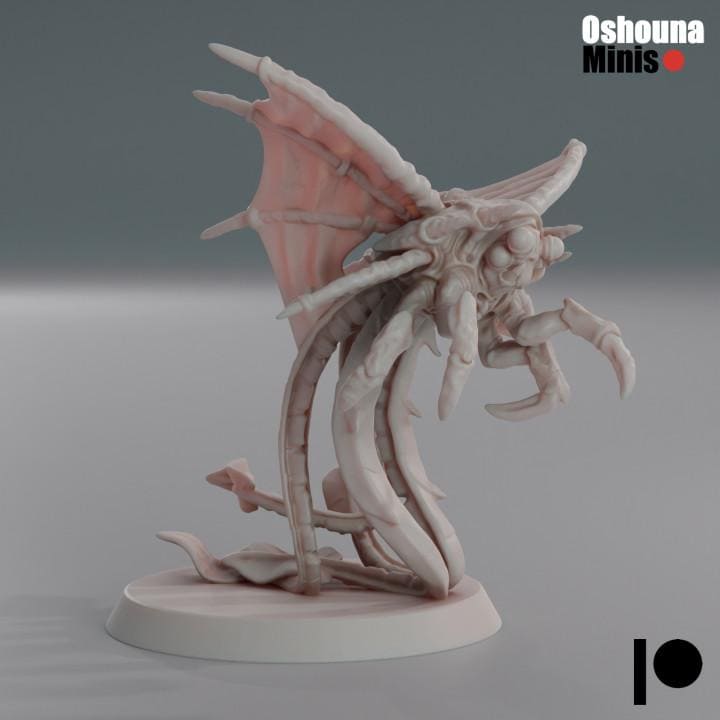 Flying SpikeSpitters x8 - Deep Hive - Tabletop wargaming miniature for Grimdark | OPR | Sci-fi | Alien | Bug | Resin 3D Printed Mini | Swarm