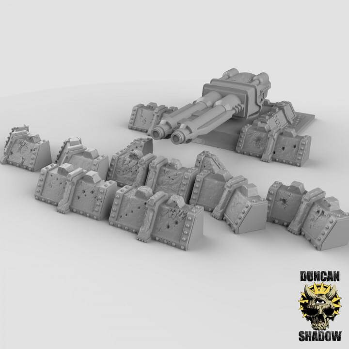 Sci Fi Terrain Bundle | Duncan Shadow| PathFinder | Mini | Tabletop Wargaming | Dungeons and Dragons | Resin | Fantasy | RPG