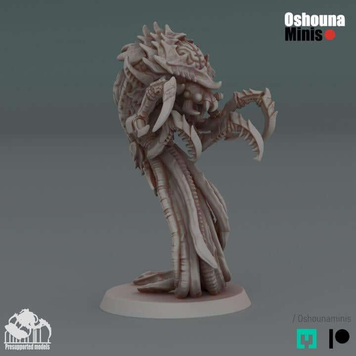 Mindeater JellyFish 2.0 - Deep Hive - Oshunaminis - Tabletop wargaming miniature for Grimdark OPR | Sci-fi | Alien | Bug | Resin 3D Printed