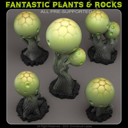 Alien Eggs | Fantastic Plants and Rocks | PathFinder | Mini | Tabletop Wargaming | Dungeons and Dragons | Resin | Fantasy | RPG