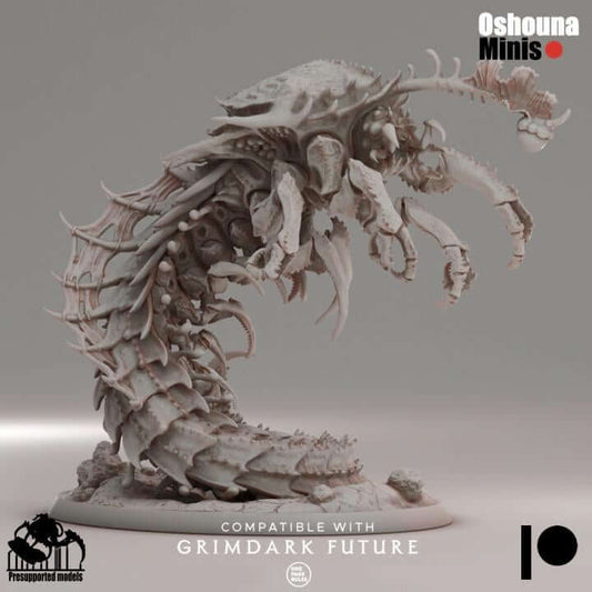 Mouth of The Deep - Oshounaminis - Deep Hive - Tabletop wargaming miniature for Grimdark | OPR | Sci-fi | Alien | Bug | Resin 3D Printed