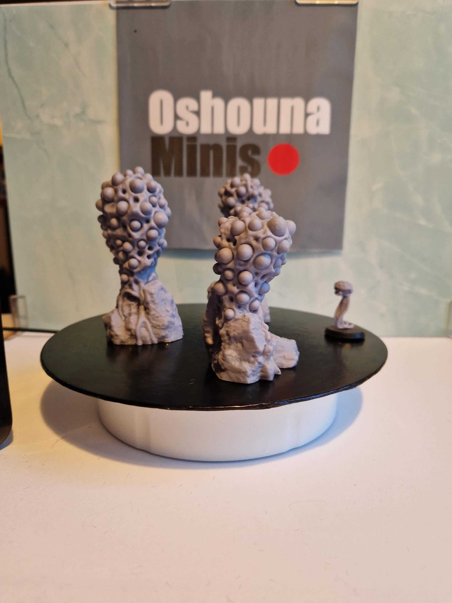 Deep Hive - Terrain - Egg Clusters - Oshounaminis - Tabletop Wargaming Compatible with GrimDark, OPR and other table top Wargames