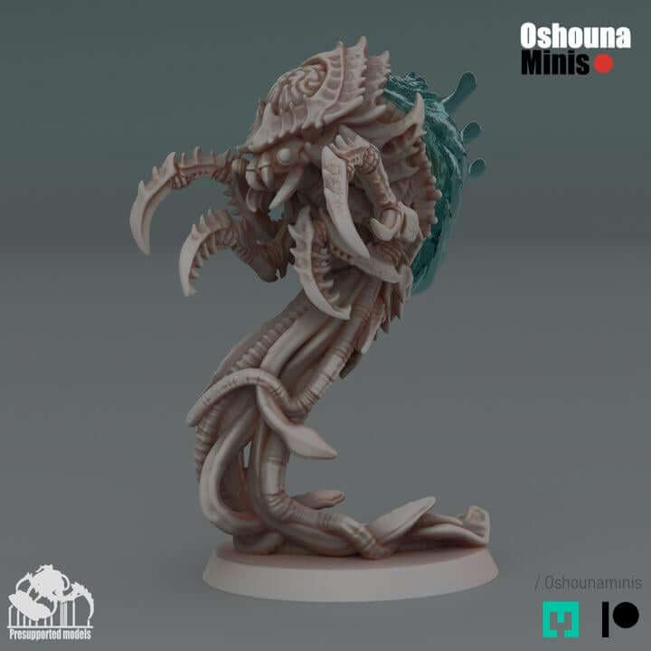 Mindeater JellyFish 2.0 - Deep Hive - Oshunaminis - Tabletop wargaming miniature for Grimdark OPR | Sci-fi | Alien | Bug | Resin 3D Printed